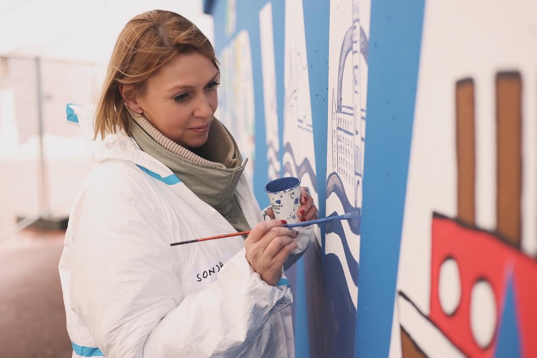 Hamburg Wasser Kunstwettbewerb - Fotografie-Arbeit mit Wasserreflexionen