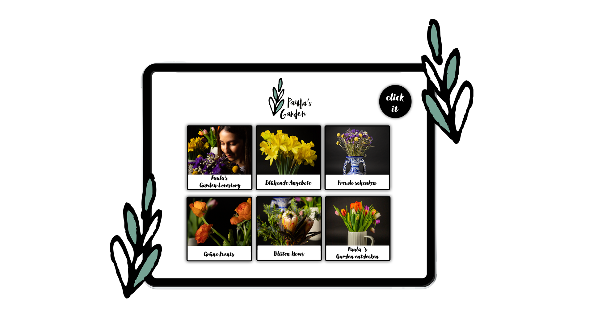 Paula's Garden Web App