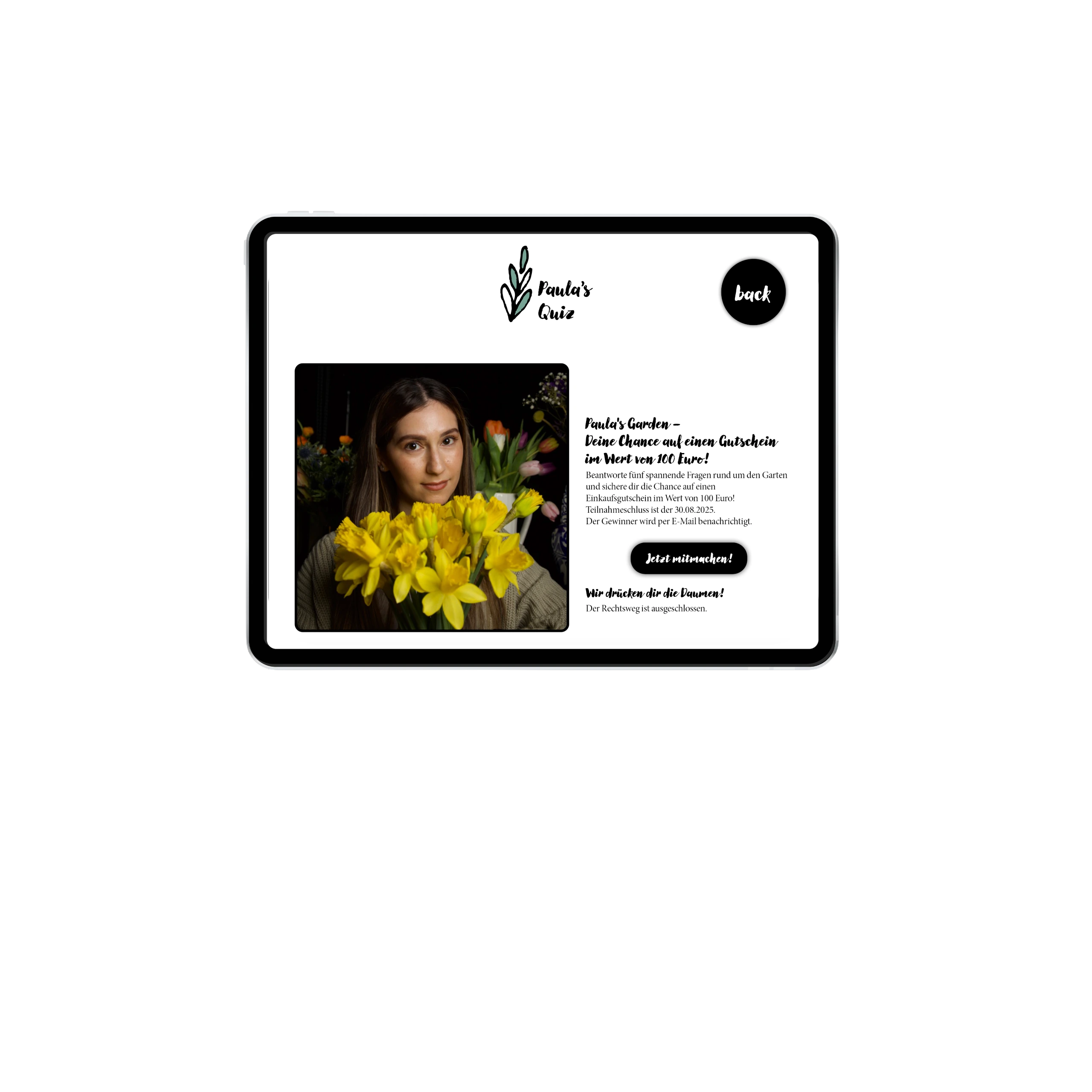 Paula's Garden Quiz von Sonja Hörst